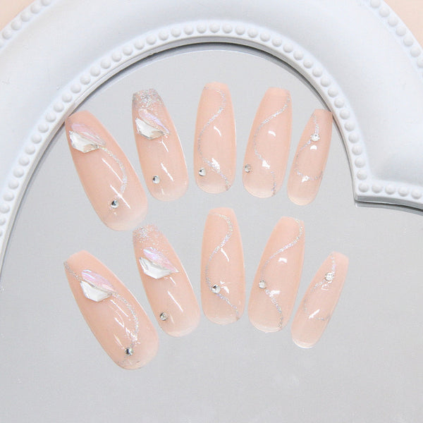 12 Sizes-24 PcsPress On Nails Z1145