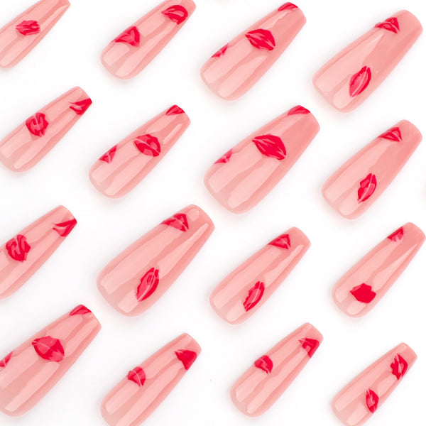 12 Sizes-24 Pcs Press On Nails JP3627