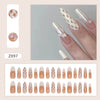 12 Sizes-24 Pcs Press On Nails Z897