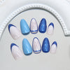 12 Sizes-24 Pcs Press On Nails W2009