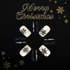 12 Sizes-24 Pcs Press On Nails C1268