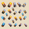 12 Sizes-24 Pcs Press On Nails Y839