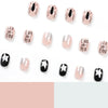 12 Sizes-24 Pcs Press On Nails JP2675