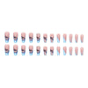 12 Sizes-24 Pcs Press On Nails Z668