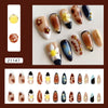 12 Sizes-24 Pcs Press On Nails Z1147