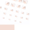 12 Sizes-24 Pcs Press On Nails JP2205