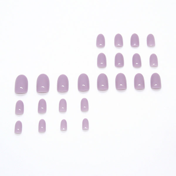 12 Sizes-24 Pcs Press On Nails CF060