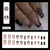 12 Sizes-24 Pcs Press On Nails W2026