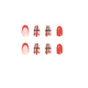 12 Sizes-24 Pcs Press On Nails JP1895