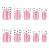 12 Sizes-24 Pcs Press On Nails JP4293