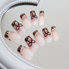 12 Sizes-24 Pcs Press On Nails Z877