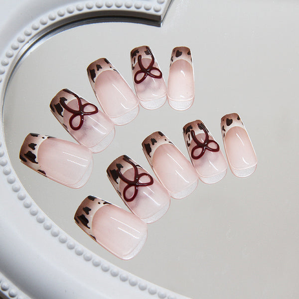 12 Sizes-24 Pcs Press On Nails Z877