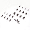 12 Sizes-24 Pcs Press On Nails JP1134