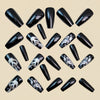 12 Sizes-24 Pcs Press On Nails Y1478