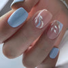 12 Sizes-24 Pcs Press On Nails Y030