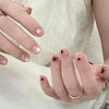 12 Sizes-24 Pcs Press On Nails R802