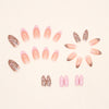 12 Sizes-24 Pcs Press On Nails W289