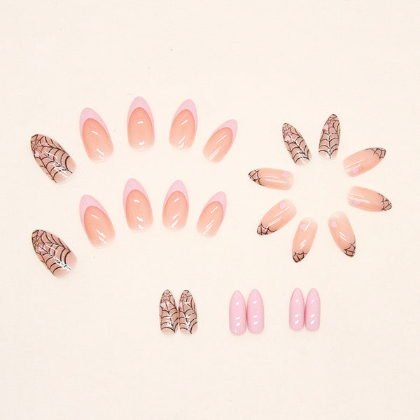 12 Sizes-24 Pcs Press On Nails W289
