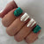 12 Sizes-24 Pcs Press On Nails W1409