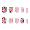 12 Sizes-24 Pcs Press On Nails JP3613