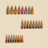 12 Sizes-24 Pcs Press On Nails Y1070