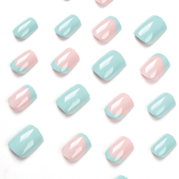 12 Sizes-24 Pcs Press On Nails JP1831