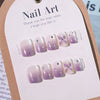 12 Sizes-24 Pcs Press On Nails JL0688