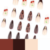 12 Sizes-24 Pcs Press On Nails JP3999