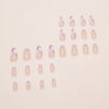 12 Sizes-24 Pcs Press On Nails W2030