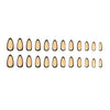12 Sizes-24 Pcs Press On Nails W252