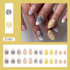 12 Sizes-24 Pcs Press On Nails Z1087