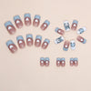 12 Sizes-24 Pcs Press On Nails W1307