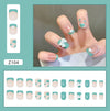 12 Sizes-24 Pcs Press On Nails Z082