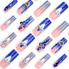 12 Sizes-24 Pcs Press On Nails JP3056