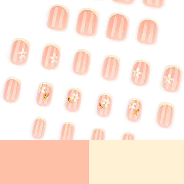 12 Sizes-24 Pcs Press On Nails JP3947