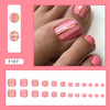 12 Sizes-24 Pcs Press On Nails F107
