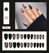 12 Sizes-24 Pcs Press On Nails R121