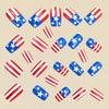 12 Sizes-24 Pcs Press On Nails Y1999