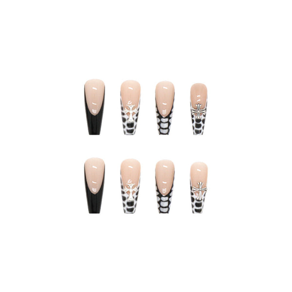 12 Sizes-24 Pcs Press On Nails Z361