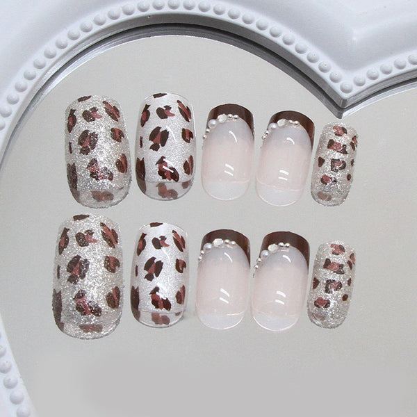 12 Sizes-24 Pcs Press On Nails MY096