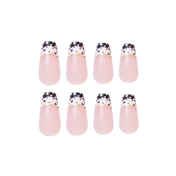 12 Sizes-24 Pcs Press On Nails bundle-set-5