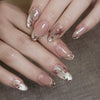 12 Sizes-24 Pcs Press On Nails JP4348