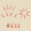 12 Sizes-24 Pcs Press On Nails Y835