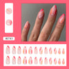 12 Sizes-24 Pcs Press On Nails W743