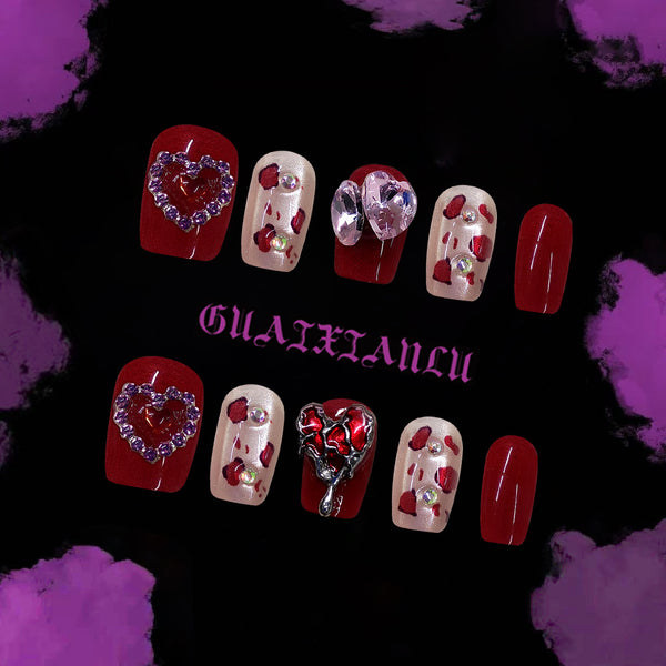 30 Pcs Press On Nails S01