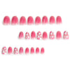 12 Sizes-24 Pcs Press On Nails JP2601