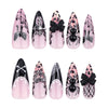 12 Sizes-24 Pcs Press On Nails JP3611