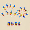 12 Sizes-24 Pcs Press On Nails Y828