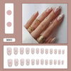 12 Sizes-24 Pcs Press On Nails W001