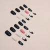 12 Sizes-24 Pcs Press On Nails W1173